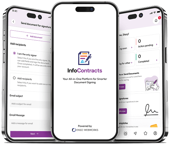 Template creation interface